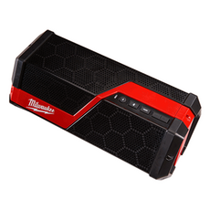 Milwaukee 美沃奇 12/18V 鋰電藍芽音響 30米藍牙覆蓋 IP54防潑水防塵 2.1A USB充電器, M12-M18JSSP-0 TW, 1個