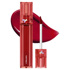 TONYMOLY 韓國原廠直供 完美耀眼唇釉, 06 Red Shocking, 1支