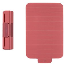 trebonn 可捲式收納砧板, 珊瑚紅, 1個