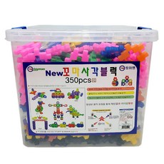 Toyman 新款兒童方形積木 350片, 1套, 多色混合
