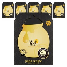 파파레서피 봄비 블랙 꿀단지 마스크팩, 10개입, 6개