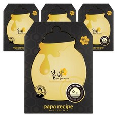 파파레서피 봄비 블랙 꿀단지 마스크팩, 10개입, 4개