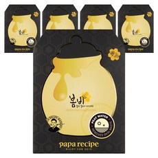 파파레서피 봄비 블랙 꿀단지 마스크팩, 10개입, 5개