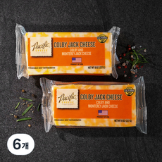 퍼시픽 콜비 잭 치즈, 227g, 1개입, 6개