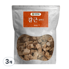 자연먹음 건조 칡뿌리 갈근, 300g, 3개