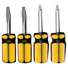 MUDAS 微型十字一字多用途短柄螺絲起子2件組, 2套