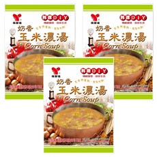 仙知味 奶香玉米濃湯, 1kg, 3包