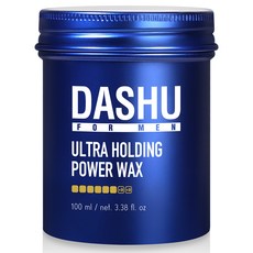 DASHU 男士超強定型持久造型髮蠟, 100ml, 1罐