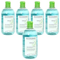 바이오더마 세비엄 H2O 클렌징 워터, 500ml, 5개