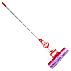 金獎 蜂巢式直柄膠棉拖把 7691 長120cm，吸水速乾，適用多種地板, 1支