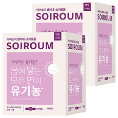 soiroum 優質棉質衛生棉, 10片, 大型(28cm), 2包