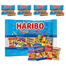 HARIBO Super Fun綜合Q軟糖 4款 共11包入, 5組