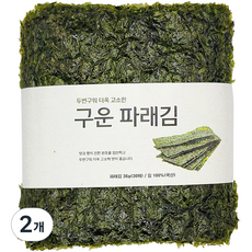 ORGA WHOLE FOODS 雙次翻烤香醇青海苔 30片, 36g, 2包