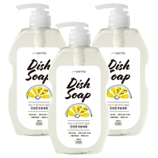 warmly 蔬果洗碗精 檸檬味, 3瓶