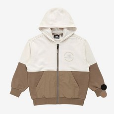 New Balance 兒童配色連帽拉鍊T恤