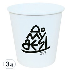 BEST 디자인 종이컵, 1000개입, 3개