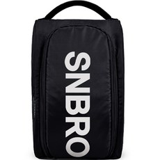 SNBRO 雙層緩衝高級鞋袋, 黑色