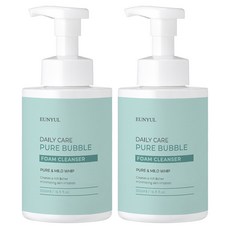EUNYUL 日常護理弱酸性泡泡洗顏慕斯, 500ml, 2個