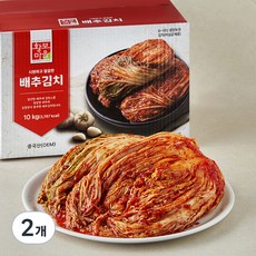 황보마을 배추김치, 10kg, 2개