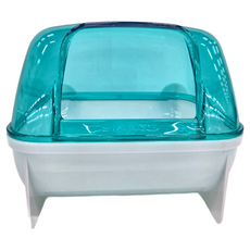 LillipHut 麗利寶 沐浴砂屋, 龍貓適用, 內部空間寬敞, 230 × 220 × 200mm, 2754, 1個