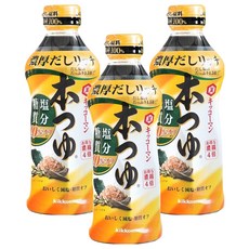 혼쯔유 라이트, 500ml, 3개