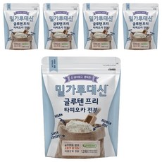 無麩質木薯澱粉代替小麥粉, 5個, 1.2kg