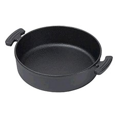 珍珠金屬 圓形鑄鐵煎鍋 IH/烤箱適用 HB-6210, 20cm, 1個
