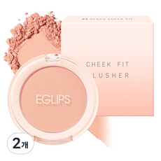 이글립스 치크 핏 블러셔 4g, 03 피치치크핏, 2개
