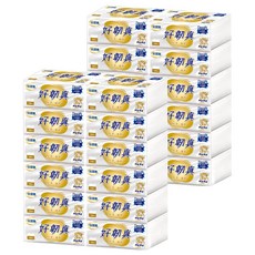 倍潔雅 好韌真 抽取式衛生紙, 三層設計, 厚柔又強韌, 12包, 2袋