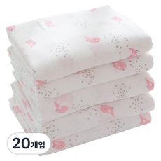 BABY&I 粉彩布尿布, 金翅雀, 20個