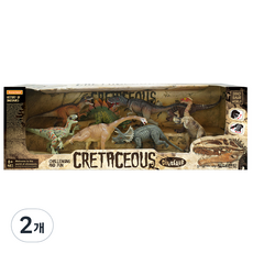 Donerland 白堊紀恐龍人物系列44038, 2個
