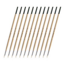 HWAHONG 油畫平頭畫筆, 1號, 12件