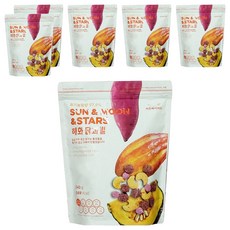 씨튼베이커리 해와달과별 후레이크, 240g, 6개