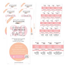 바이빠세 콜드 왁스 스트립 페이스 앤 인중용 20p + 피니싱티슈 4p, 5개