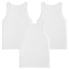 LollyTree 女童款棉質素色運動背心 3件