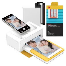 KODAK 柯達 Dock Plus 相片印表機 + 墨水匣組合包, PD460