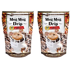 SAWAI COFFEE 澤井咖啡 MugMug 掛耳咖啡 濃郁, 13g, 10包, 2袋