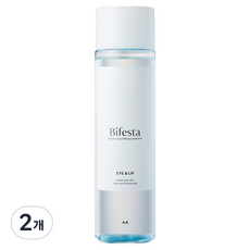 비페스타 미셀라 립앤아이 리무버, 195ml, 2개