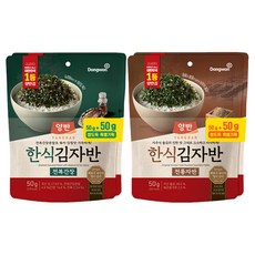 양반 한식 김자반 전통자반 50g 2p + 전복간장 50g 2p, 1세트