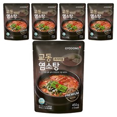 교동식품 프리미엄 염소탕, 5개, 450g