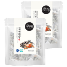 해통령 꽃게 해물다시팩, 90g, 2개