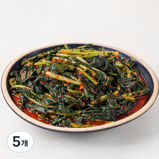 부자가 열무김치, 1kg, 5개