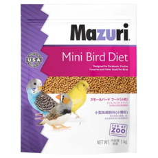 Mazuri 大型鳥飼料, 1kg, 1包