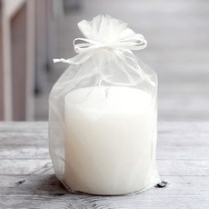 多用途網紗袋 白色 小號, 100個