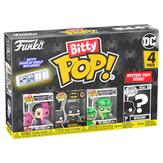 Funko Bitty POP 蝙蝠俠85週年4件組 雙面人, 1組