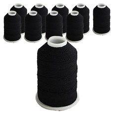 COTS 小型橡膠線, 黑色, 10個