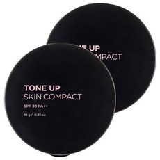 THE FACE SHOP 菲詩小舖 Tone Up粉餅 SPF30 PA++ 10g, V203 Natural Beige, 2盒