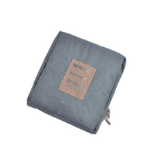 牛津布拉桿折疊旅行收納後背包 防潑水又耐刮, 20 x 18 x 5cm, 藏青色