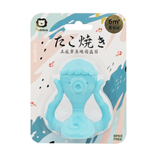 Simba 小獅王辛巴 五感章魚燒固齒器, 香草, 1個