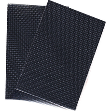 MARKETPIA 家具防滑墊 長方形 15 x 10 cm, 黑色, 2個